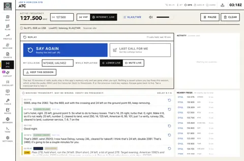 ATC Transcription